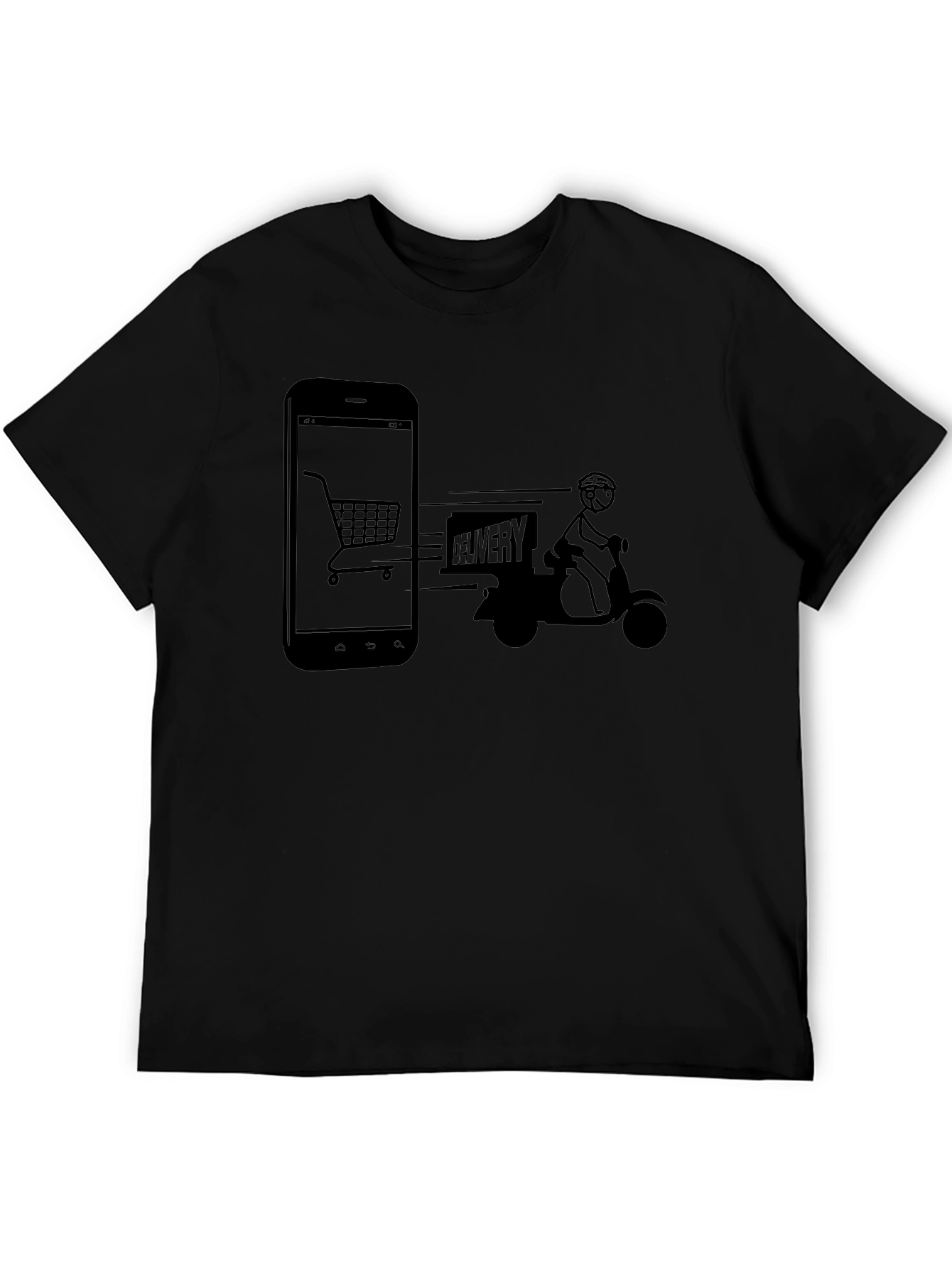 Online Shopping Delivery T-Shirt